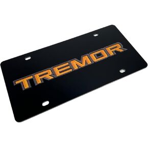 Compatible with Ford Tremor Badge - UV Emblem Etched - Laser-Tag Acrylic License Plate in Saudi Arabia