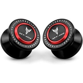 M6 Motorcycle Swingarm Spools Slider Compatible With YAMAHA MT09 SP 2014-2021 2022 2023 2024 | Swing Arm Stand Bobbins Screws MT-09 MT 09 SP Accessories (black-3) in Kuwait