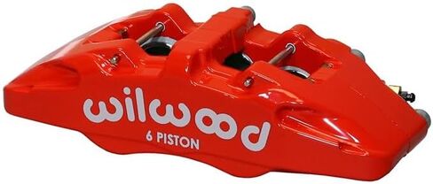 Wilwood 120-13438-RD Dynapro Forged DP6A Caliper ، 5.25 "Mt.-Red-Right-Hand 1.38 & 1.00 & 1.00" Pistons ، .81 " in Saudi Arabia