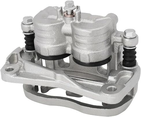 Detroit Axle - Front Left Brake Caliper for 2002-2016 Subaru Impreza, 2003-2004 Legacy, 2005-2006 Saab 9-2X, Driver Side Brake Caliper with Bracket Replacement in Saudi Arabia