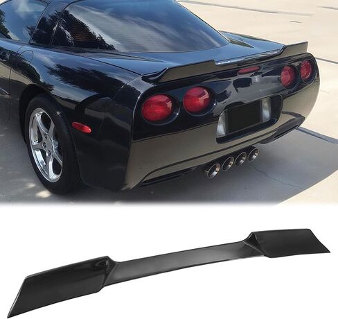 Carbon Fiber Rear Spoiler Wing Compatible with Chevy Corvette C5 1997-2004 in Kuwait