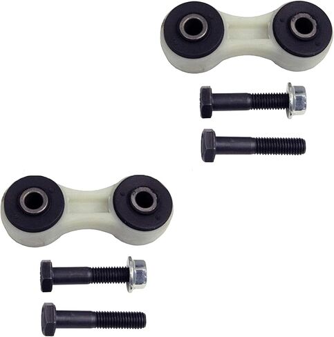 Detroit Axle - زوج قضبان التأثير الخلفية لـ Volkswagen Passat Audi A6 Allroad Quattro RS6 S6 2 Stabilizer Sway Bar Links end in Saudi Arabia