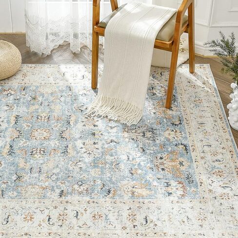 jinchan boho عداء البساط 2x5 خمر المدخل البساط المرقعة قابل للغسل البساط المطبخ البساط القبلية البساط داخلي الأزهار البساط ديكور عدم الانزلاق السجاد الناعم لغرفة النوم الحمام غرفة المعيشة غرفة الغسيل البني / البط البري in Kuwait