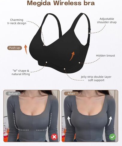 المرأة غير سلسة صدرية لا ترفيون حمالات لاسلكية مريحة للنساء تدفع تغطية كاملة Bralettes صدرية كل يوم in Saudi Arabia
