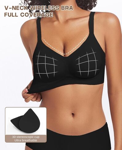 المرأة غير سلسة صدرية لا ترفيون حمالات لاسلكية مريحة للنساء تدفع تغطية كاملة Bralettes صدرية كل يوم in Saudi Arabia