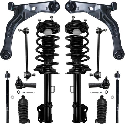 Detroit Axle - 12pc مجموعة تعليق الواجهة الأمامية لفورد 2001 2002 2003 2004 Escape Mazda Tribut in Saudi Arabia