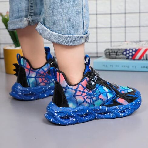 RAYCHY Children's Casual Shoes Boys Breathable Non-Slip Light Sneakers Unisex Luminous Sneakers for Girls Sport Running Shoes in Saudi Arabia