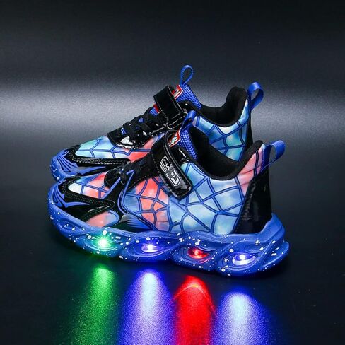 RAYCHY Children's Casual Shoes Boys Breathable Non-Slip Light Sneakers Unisex Luminous Sneakers for Girls Sport Running Shoes in Saudi Arabia