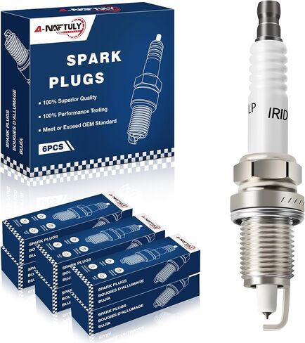 PLACKS Iridium Spark Plugs 6 Pack 7781 ZFR5LP13G FITS for 2005-2010 Chrysler 300 Pacifica Sebring Town and Country & Dodge Charger Grand Caravan Avenger Journey Magnum Nitro 3.5 4.0 2007 2007 2008 2010 in Saudi Arabia