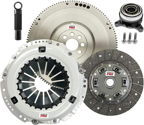 مجموعة قابض Clutchmaxpro OEM Heavy Duty مع دولاب الموازنة مع أسطوانة الرقيق متوافقة مع 2011-2016 Scion TC 2.5 2010 2011 Camry 2Arfe (CP16087HDWS-FW167139-CK) in Kuwait