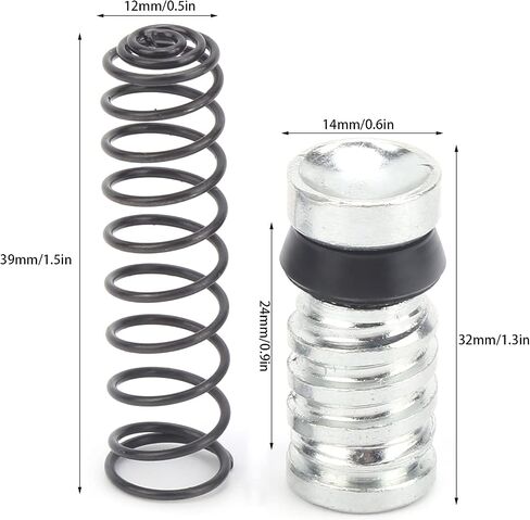 Rear Brake Master Cylinder Rebuild Repair Parts, 14mm Motorcycle Clutch Brake Pump Piston Plunger Repair Kits Aluminium Alloy Fit for Motocross/Scooter in Saudi Arabia