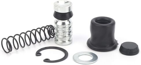 Rear Brake Master Cylinder Rebuild Repair Parts, 14mm Motorcycle Clutch Brake Pump Piston Plunger Repair Kits Aluminium Alloy Fit for Motocross/Scooter in Saudi Arabia