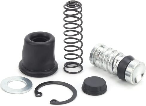 Rear Brake Master Cylinder Rebuild Repair Parts, 14mm Motorcycle Clutch Brake Pump Piston Plunger Repair Kits Aluminium Alloy Fit for Motocross/Scooter in Saudi Arabia