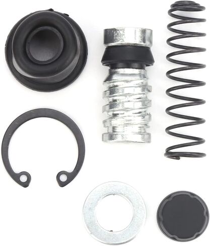 Rear Brake Master Cylinder Rebuild Repair Parts, 14mm Motorcycle Clutch Brake Pump Piston Plunger Repair Kits Aluminium Alloy Fit for Motocross/Scooter in Saudi Arabia