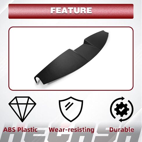 HECASA Dashboard Cover Compatible with 2005-2009 Ford Mustang Dash Board Cover Cap Overlay Dashboard ABS Plastic Primer Black in Saudi Arabia