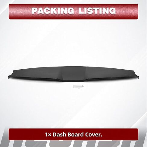 HECASA Dashboard Cover Compatible with 2005-2009 Ford Mustang Dash Board Cover Cap Overlay Dashboard ABS Plastic Primer Black in Saudi Arabia