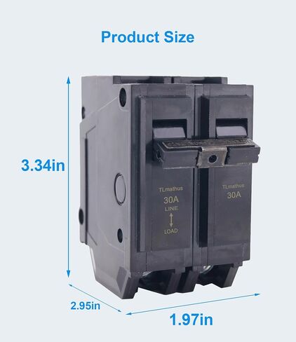 Electrical Miniature Circuit Breakers for DC Power Distribution and Protective Disconnect with DIN Rail Mounting - Air Switch for Solar PV System and RV(2P 50A) in Saudi Arabia