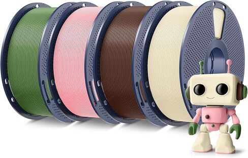 SUNLU خيوط ميتا PLA عالية السرعة، 1 كجم PLA خيوط طابعة ثلاثية الأبعاد 1.75 مم، خيوط ثلاثية الأبعاد أكثر صرامة، دقة الأبعاد +/- 0.02 مم، تناسب معظم طابعات FDM ثلاثية الأبعاد، بكرة 1 كجم (2.2 رطل)، أسود in Kuwait