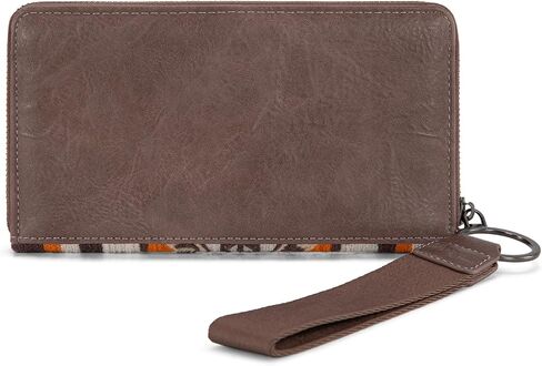 Montana West Wrangler Wristlet Wallet Western Wallets for Women Aztec Knitted Womens Wallet Large Capacity Ladies Wallet RFID Clutch Purse Credit Card Holder for Women in Saudi Arabia