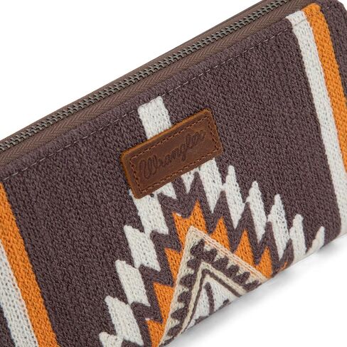 Montana West Wrangler Wristlet Wallet Western Wallets for Women Aztec Knitted Womens Wallet Large Capacity Ladies Wallet RFID Clutch Purse Credit Card Holder for Women in Saudi Arabia