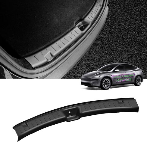 Rear Bumper Guard for New Tesla Model Y 2025 - Model Y Accessories Trunk Bumper Protector - TPE Material, Scratch Protection, Easy Installation, Compatible with New Model Y Juniper Accessories 2025 in Kuwait