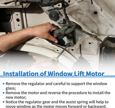 Right Front,Left Rear Power Window Regulator Lift Motor for Hyundai Elantra 2013-2016 L4 1.8L No.824603X000 2 Pin Car Window Glass Lift Motor in Saudi Arabia