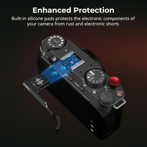 SmallRig Thumb Grip with Hot Shoe Cover for FUJIFILM X-M5 (Black) - 4878 in Saudi Arabia