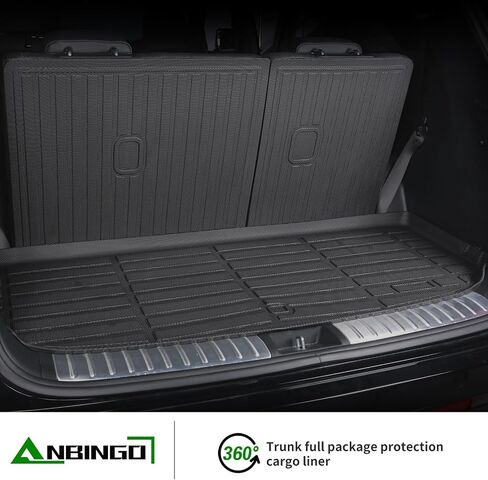 ANBINGO-Floor Mats & Cargo Liner Fit for Mazda CX-5 2017-2022 TPE All Weather Protection Anti-Slip Automotive CX5 Floor Mats Set CX5 Accessories, Black in Kuwait