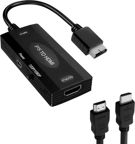 محول N64 إلى HDMI مع مفتاح 720P/1080P يحول إشارة فيديو وحدة التحكم في الألعاب إلى موصل HDMI، لـ N64/ SNES/NGC in Kuwait