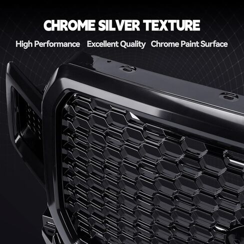 Front Bumper Grille Grill Assembly Compatible with 2018-2020 Ford F150 Shadow Black, Replacement for JL3Z8200SF in Kuwait