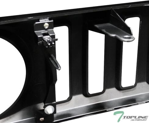 7422438083036 Compatible With 2007-2014 Toyota FJ Cruiser Glossy Black Vertical Front Bumper Grill Grille in Saudi Arabia