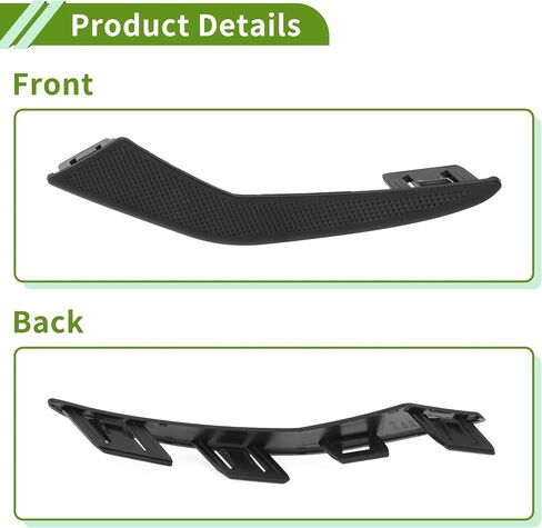 No.8148202840 Fog Light Grill for Toyota Corolla 2019-2021 Black Front Left Front Lower Bumper Fog Light Cover Inserts ABS 1 Pc in Saudi Arabia