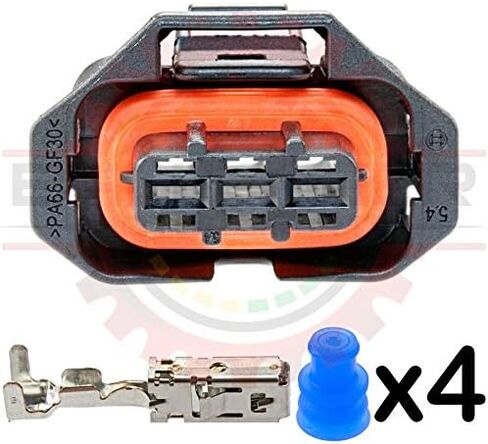 Ballenger Motorsports - 3-way Sealed Plug Connector Pigtail for Diesel Injection Pump & Compatible with Cummins Fuel Rail in Kuwait