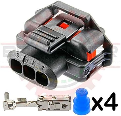 Ballenger Motorsports - 3-way Sealed Plug Connector Pigtail for Diesel Injection Pump & Compatible with Cummins Fuel Rail in Kuwait