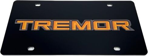 Compatible with Ford Tremor Badge - UV Emblem Etched - Laser-Tag Acrylic License Plate in Saudi Arabia