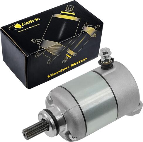 Caltric Starter Motor Compatible with Kawasaki KLX140L 2008 2009 2010-2020 Motorcycle in Saudi Arabia