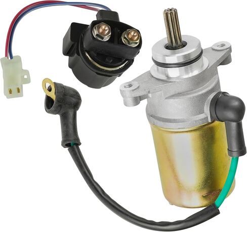 Caltric Starter متوافق مع وترحيل الملف اللولبي متوافق مع Yamaha Raptor 80 YFM80 2002-2008 in Saudi Arabia