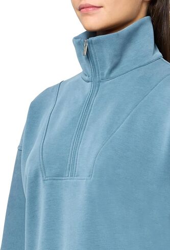 Sweaty Betty Women's Sand Wash Soft Half Zip Pullover Sweatshirt in Kuwait