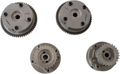 Intake＆Exhaust CVVT Sprockets Fit for Ford Edge Expedition Explorer F-150 Mustang Taurus Transit for Lincoln MKX Mark LT 3.5L 3.7L Engine Timing Camshaft Gear OE# AT4Z-6C525-B AT4Z-6256-B in Saudi Arabia