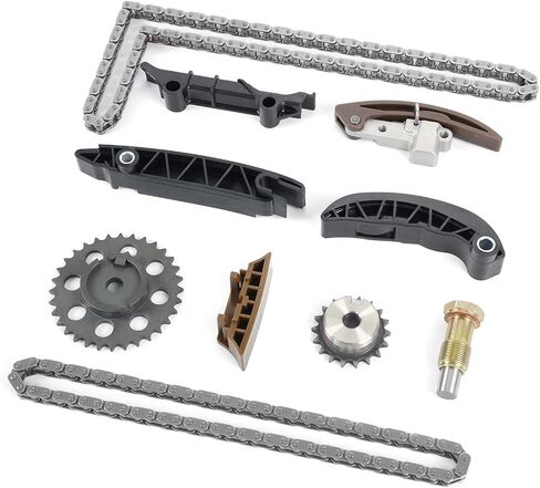 مجموعة سلسلة توقيت MPLUS FITS 07-10 لـ AUDI Q7 3.6L 3597CC 219CID V6 DOHC / 07-10 لـ Volkswagen Passat 3.6L 3597CC 219CID V6 DOHC / 10-17 لـ Volkswagen Touareg 3.6L 3597CC 219CID V6 V6 in Saudi Arabia