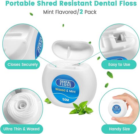 Floss Threaders, 400 Count Threaders for flossing, Dental Floss Threader for Braces, Bridges, Implants, Permanent Retainer (Pack of 4) in Saudi Arabia
