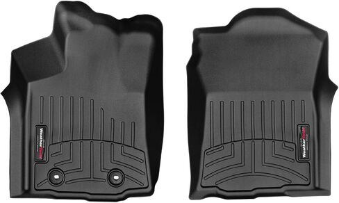 Weathertech مخصص Floirliners لتويوتا تاكوما - الصف الأول (448671) ، أسود in Kuwait