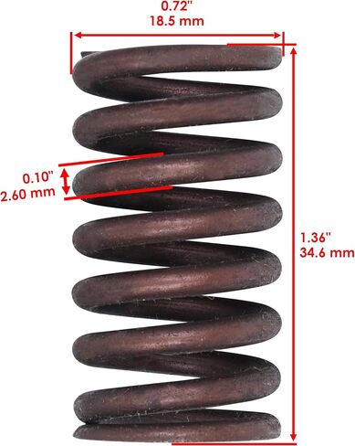 Caltric Clutch Hub Springs متوافق مع Honda CB750F Super Sport 1979 1980 1981 1982/22401-425-000 22401-259-000 22401-266-000 in Saudi Arabia