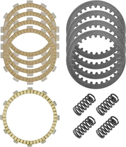 Caltric Clutch Friction Steel Steal Plates and Springs Kit متوافقة مع Suzuki GZ250 Marauder 1999-2010 in Saudi Arabia