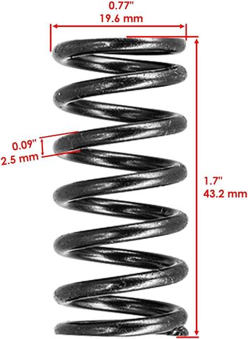 Caltric Clutch Friction Steel Steal Plates and Springs Kit متوافقة مع Suzuki GZ250 Marauder 1999-2010 in Saudi Arabia