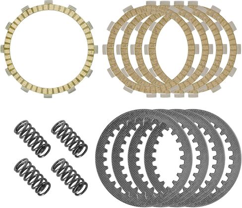 Caltric Clutch Friction Steel Steal Plates and Springs Kit متوافقة مع Suzuki GZ250 Marauder 1999-2010 in Saudi Arabia