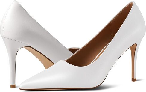 heelchic 3 Inch Stiletto Pumps Heels for Women Pointed Toe High Heels Slip-on Closed Toe Work Wedding Dress Pumps in Saudi Arabia