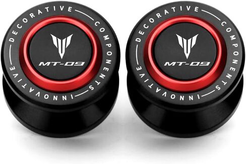 M6 Motorcycle Swingarm Spools Slider Compatible With YAMAHA MT09 SP 2014-2021 2022 2023 2024 | Swing Arm Stand Bobbins Screws MT-09 MT 09 SP Accessories (black-3) in Saudi Arabia