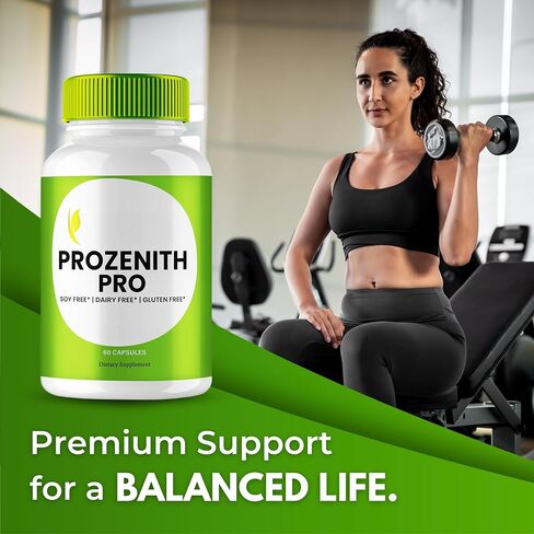 الأصلي Prozenith Pro Capsules Advance Premium Formula ، المكونات الطبيعية للصحة العامة ونمط الحياة المتوازن | الملح الوردي prozeniths | 60 كبسولات كل زجاجة (حزمة 1) in Kuwait