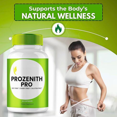 الأصلي Prozenith Pro Capsules Advance Premium Formula ، المكونات الطبيعية للصحة العامة ونمط الحياة المتوازن | الملح الوردي prozeniths | 60 كبسولات كل زجاجة (حزمة 1) in Kuwait